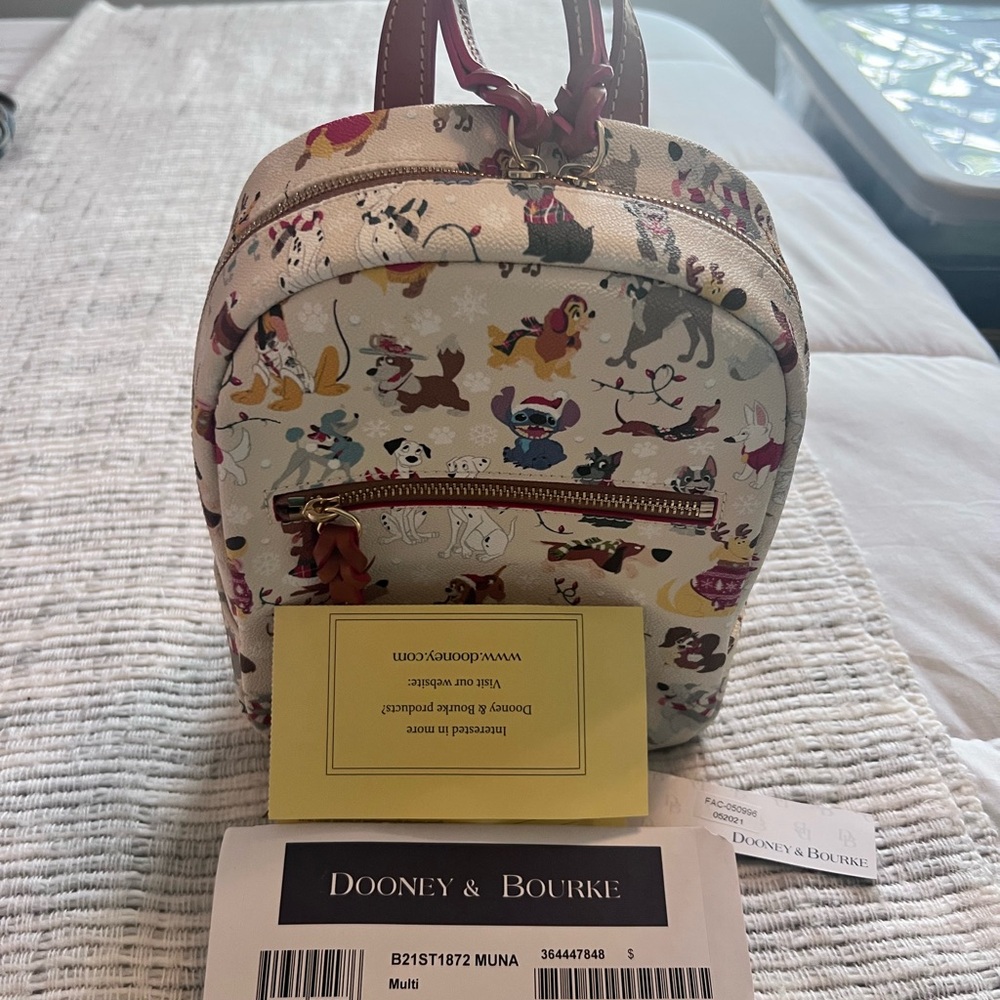 Dooney & Bourke Disney Santa Paws Backpack